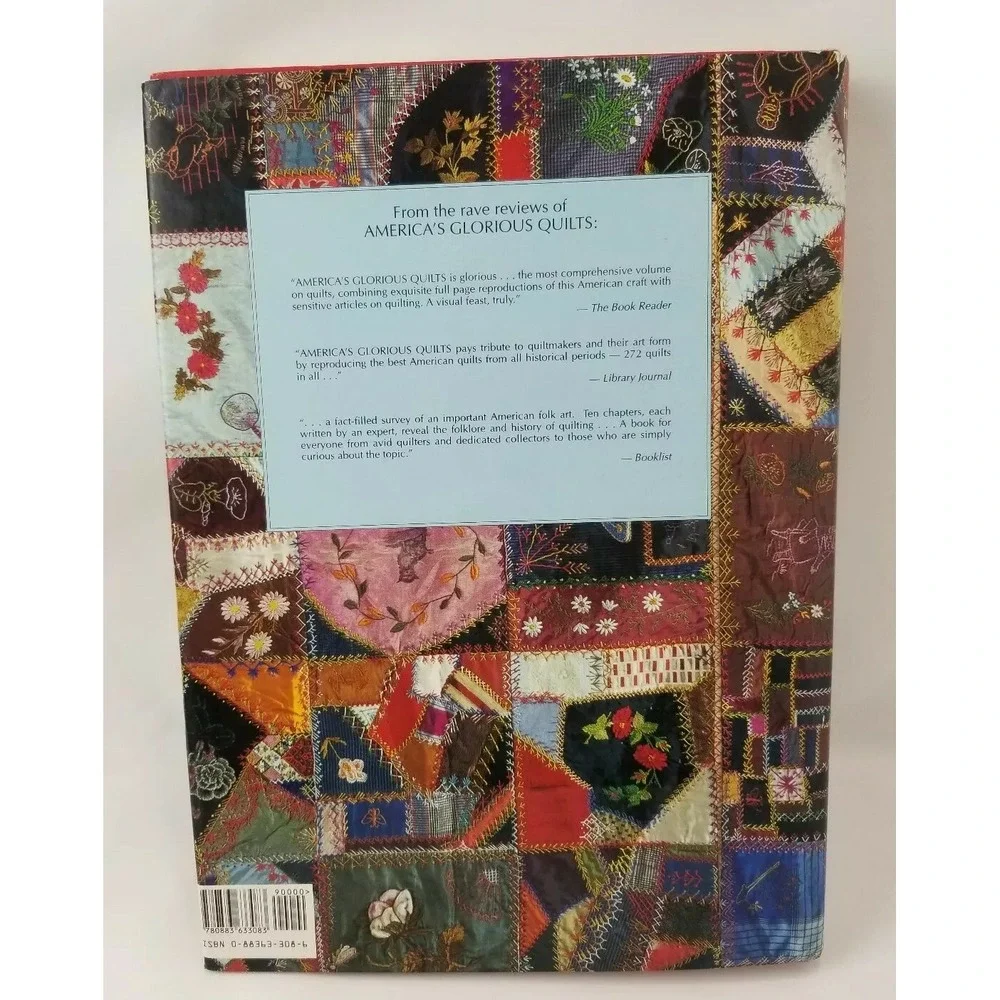 Vintage Americas Glorious Quilts 1987 Hardcover Book Dennis Duke Deborah Harding